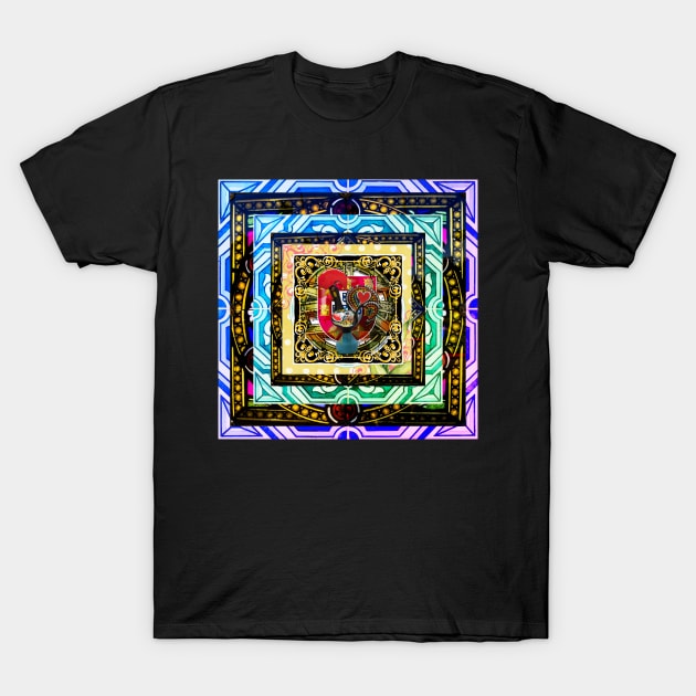 Portuguese Folk Art T-Shirt by Azorean1963